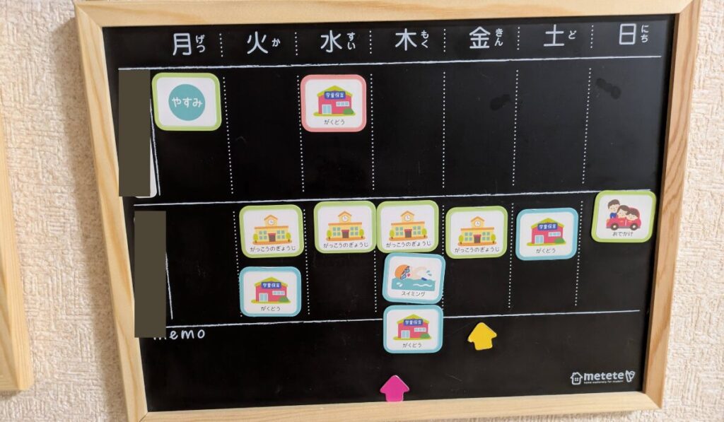 曜日ボード